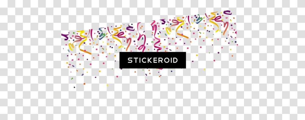 Confetti Background Birthday Confetti Background, Pattern, Label, Text, Doodle Transparent Png