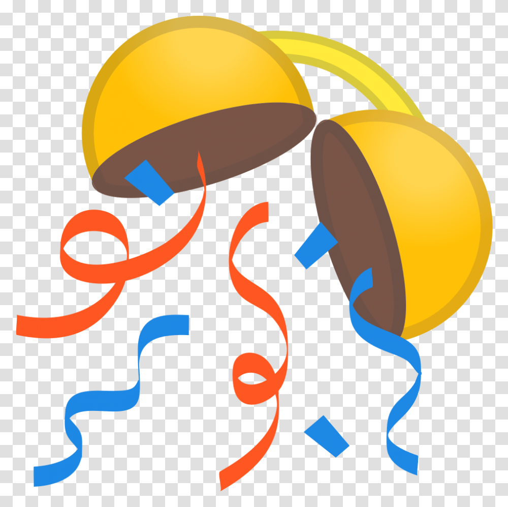 Confetti Ball Icon Confete Emoji, Plant, Helmet, Apparel Transparent Png