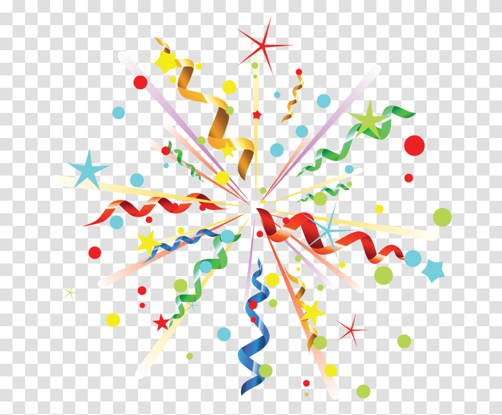 Confetti Carnaval Party Popper Clip Art, Paper, Outdoors, Fireworks Transparent Png