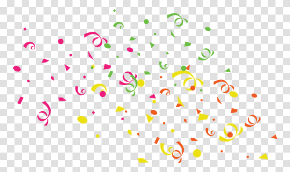 Confetti Circle Background Mardi Gras Clipart, Paper Transparent Png