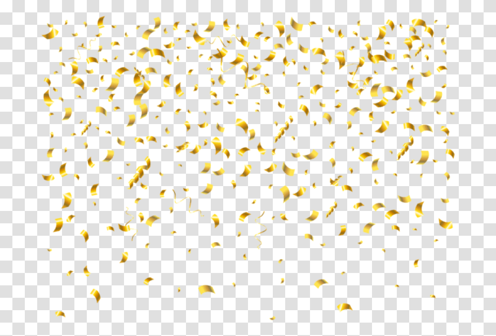 Confetti Clip Art Image Fond Gold Confetti Gif Transparent Png