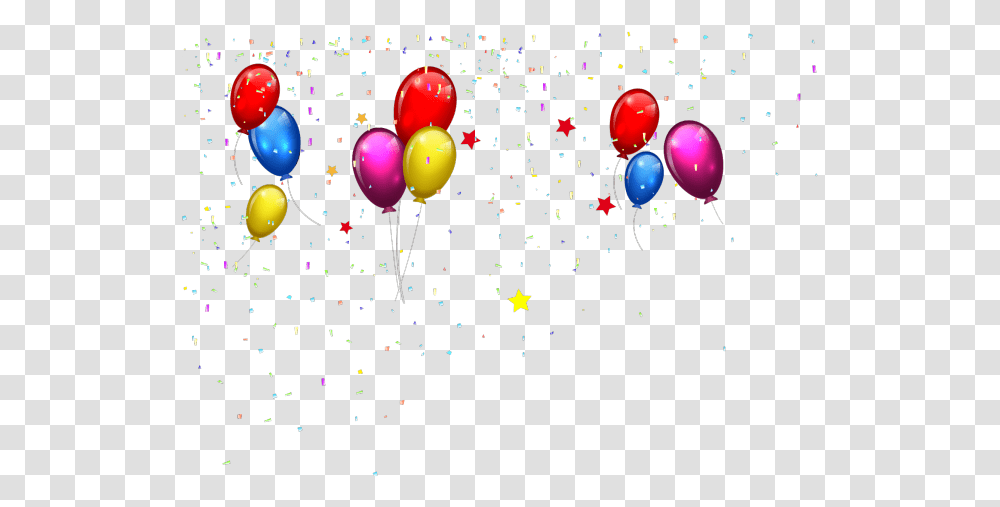 Confetti Clipart Happy Birthday Background Birthday Balloon Vector, Paper Transparent Png