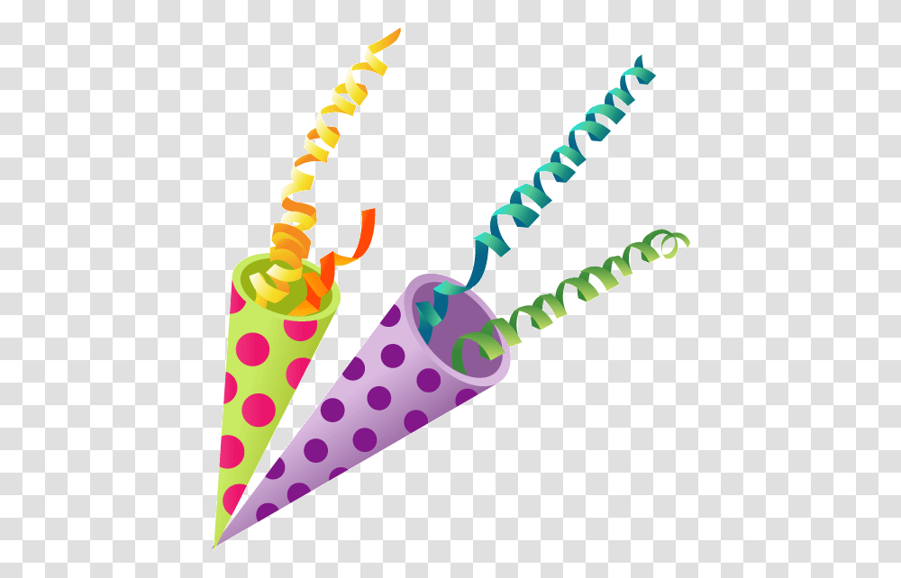 Confetti Clipart Trumpet Free Birthday Cake Clip Art, Cone, Dynamite, Bomb, Weapon Transparent Png