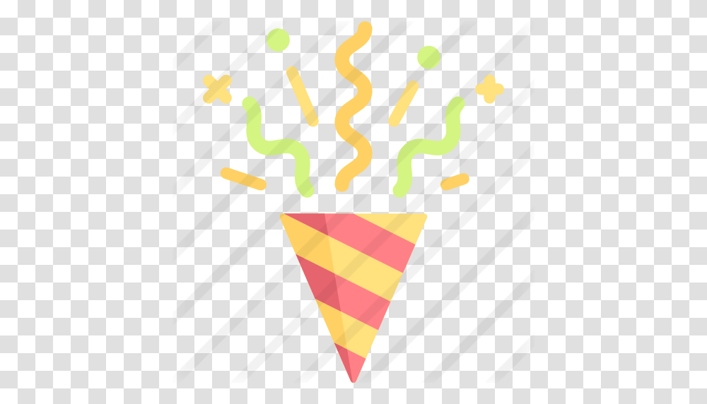 Confetti, Cone, Triangle, Poster, Advertisement Transparent Png