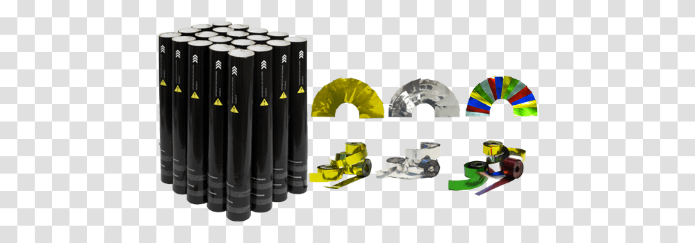 Confetti, Cylinder, Weapon, Weaponry, Bomb Transparent Png