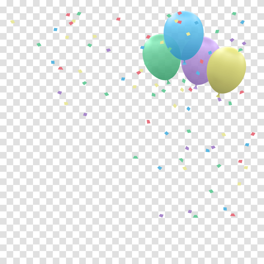 Confetti, Holiday, Balloon Transparent Png