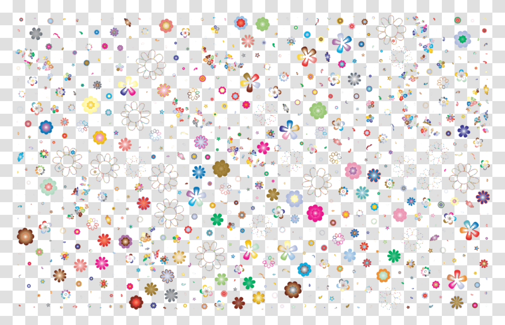 Confetti, Holiday, Pattern, Fractal Transparent Png