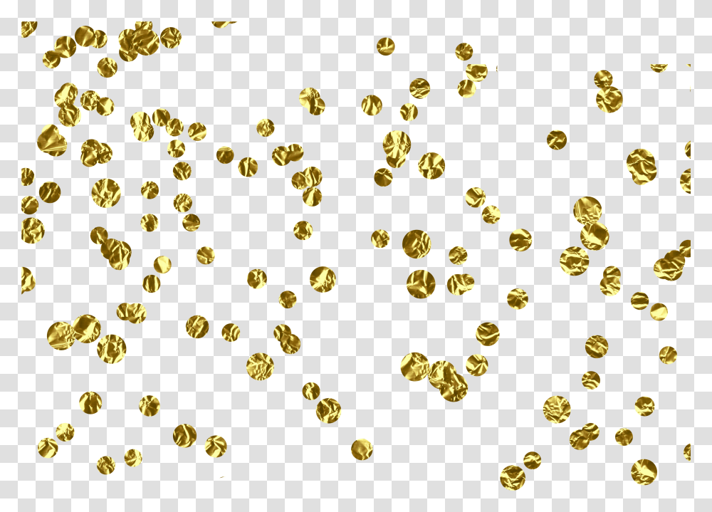 Confetti No Background Gold Confetti With Background, Paper, Bubble, Treasure Transparent Png