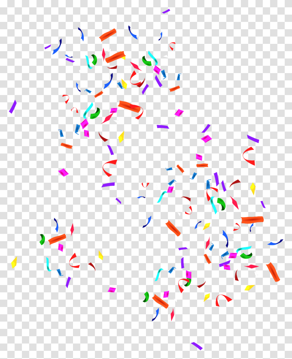 Confetti Parties Party Effects Effect Overlay, Paper, Sprinkles Transparent Png