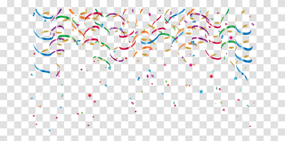 Confetti White Background Free, Paper Transparent Png