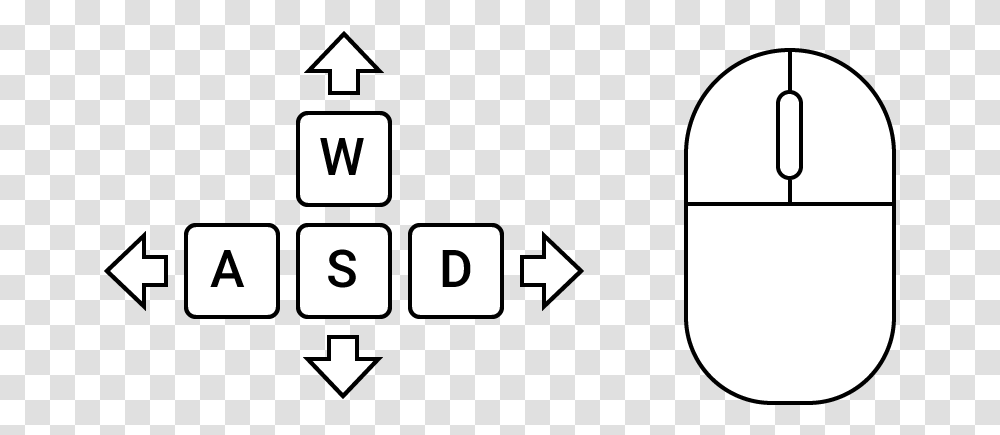 Configuracin De Teclas Para El Demo W A S D Portable Network Graphics, Number, Electronics Transparent Png