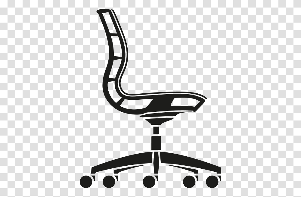 Configurator Ergonomic Office Se Office Chair Black And White Clipart, Furniture, Silhouette, Hammer, Tool Transparent Png