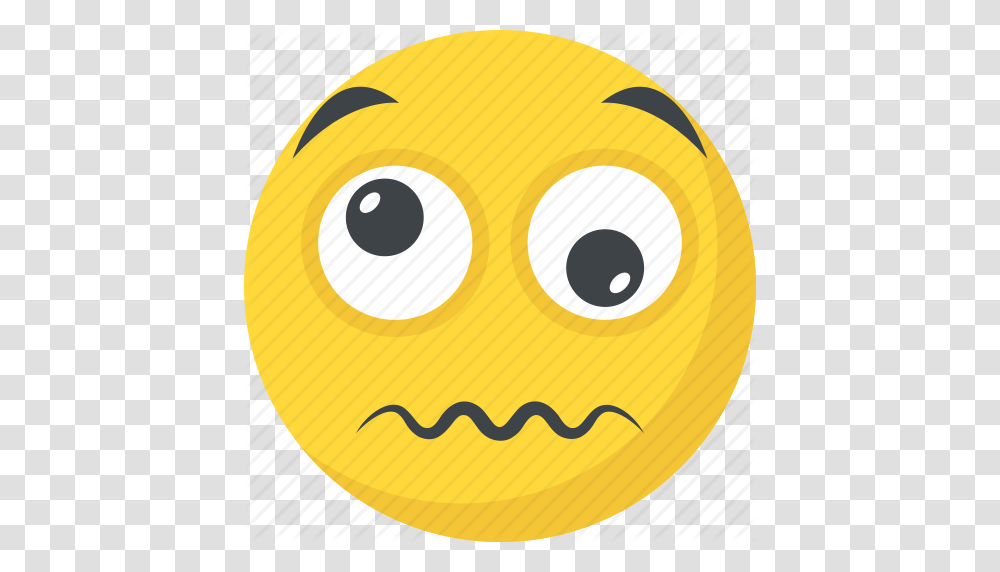 Confounded Face Confused Emoji Frustrated Smiley Icon, Sphere, Plant, Tape Transparent Png