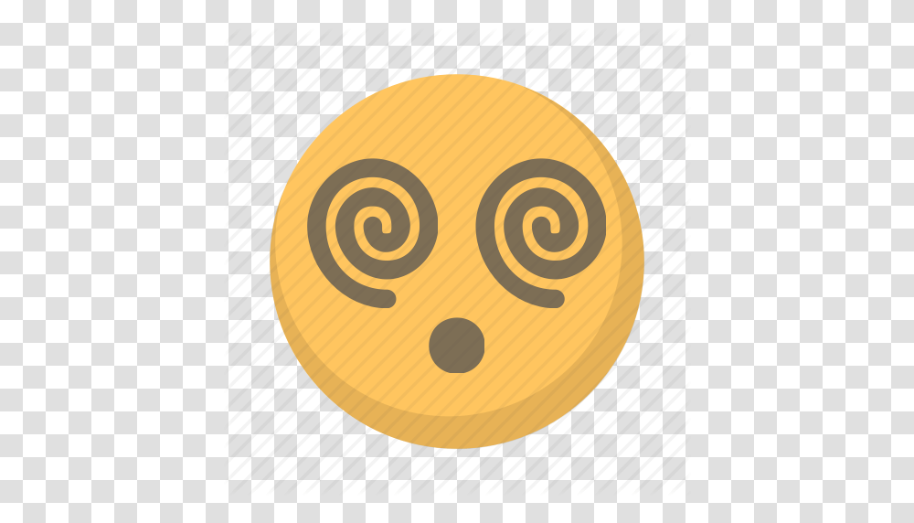 Confused Dazed Drunk Emoji Face Hypnotized Icon, Sphere, Outdoors, Nature, Countryside Transparent Png