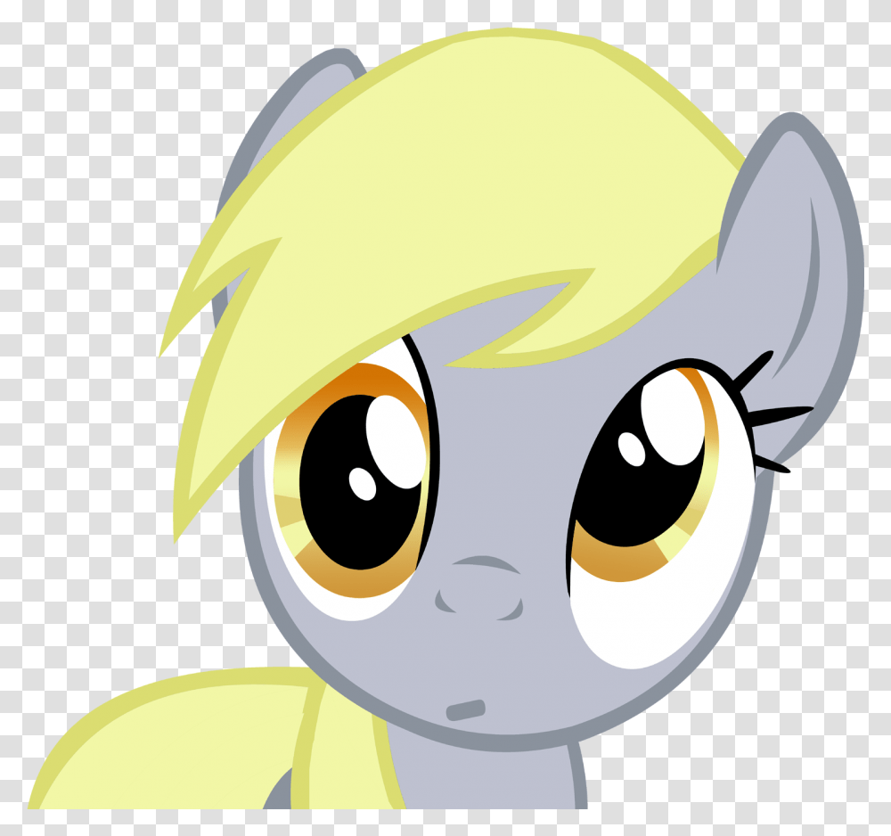 Confused Derpy, Helmet, Apparel Transparent Png