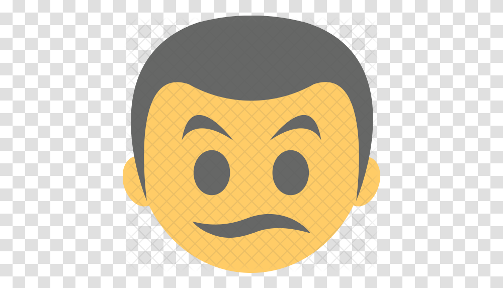 Confused Emoji Icon Smiley, Mask, Pac Man, Head Transparent Png