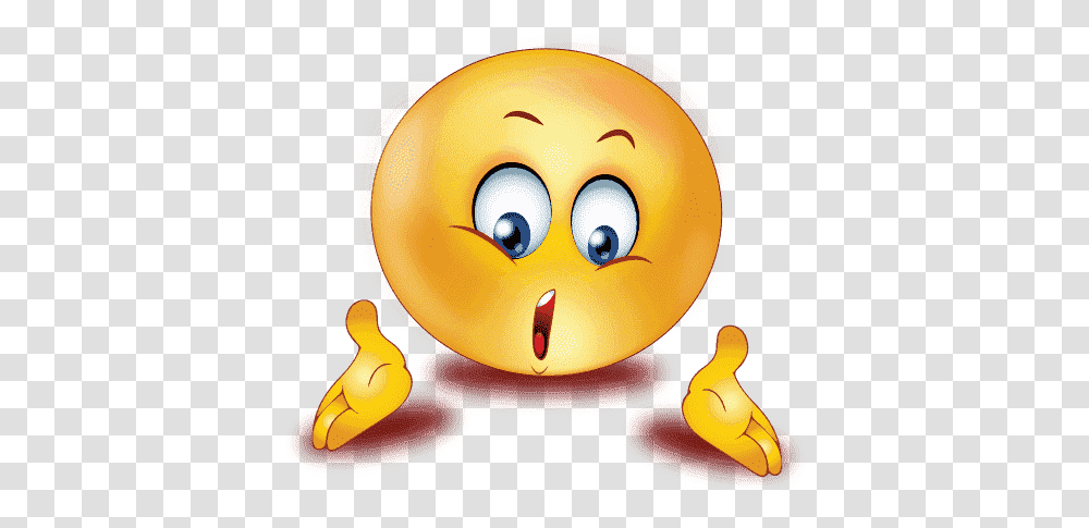 Confused Emoji Picture Wonder Smiley, Toy, Plant, Art, Food Transparent Png
