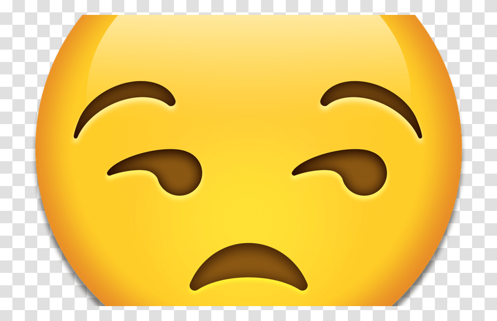 Confused Face Emoji Clear Backround Hot Trending Now, Sink Faucet, Pillow, Cushion, Pac Man Transparent Png