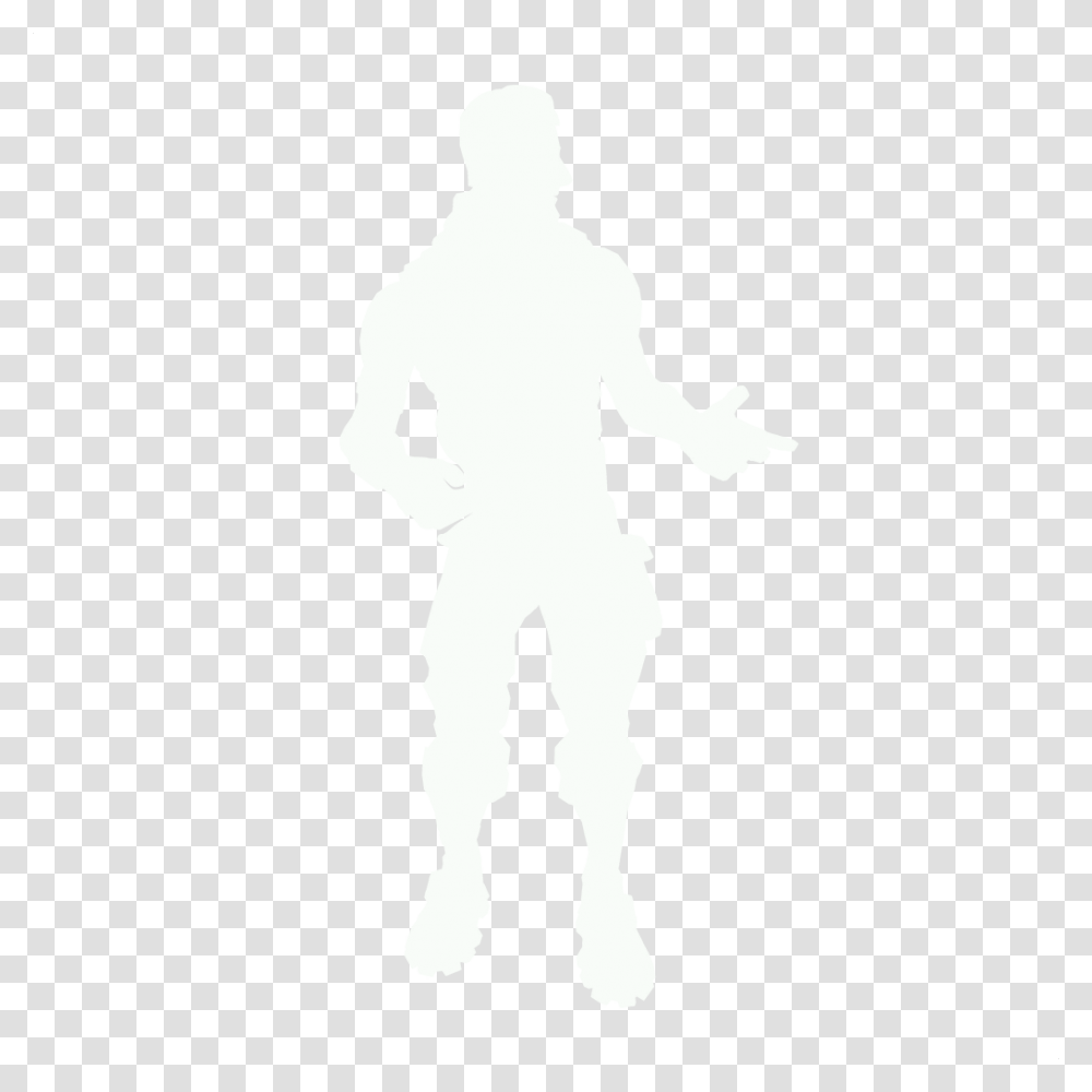 Confused Icon Rarest Emote In Fortnite, Person, Human, Alien, Silhouette Transparent Png