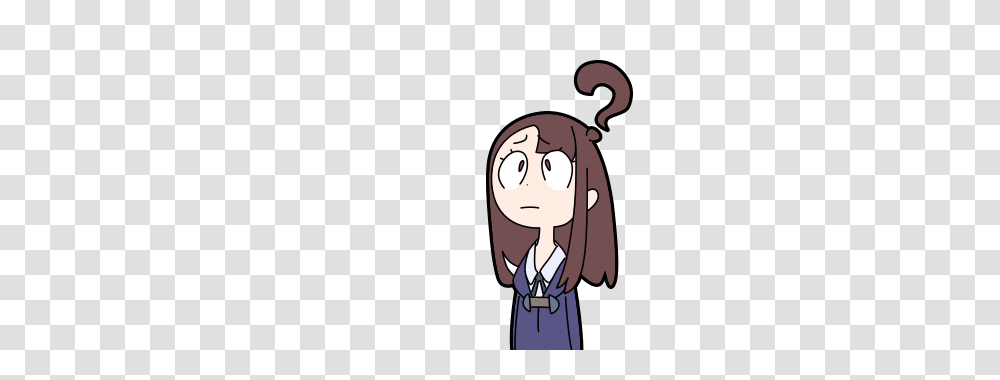 Confused Looking Anime Girls With Question Marks Above Their Heads, Apparel, Female Transparent Png
