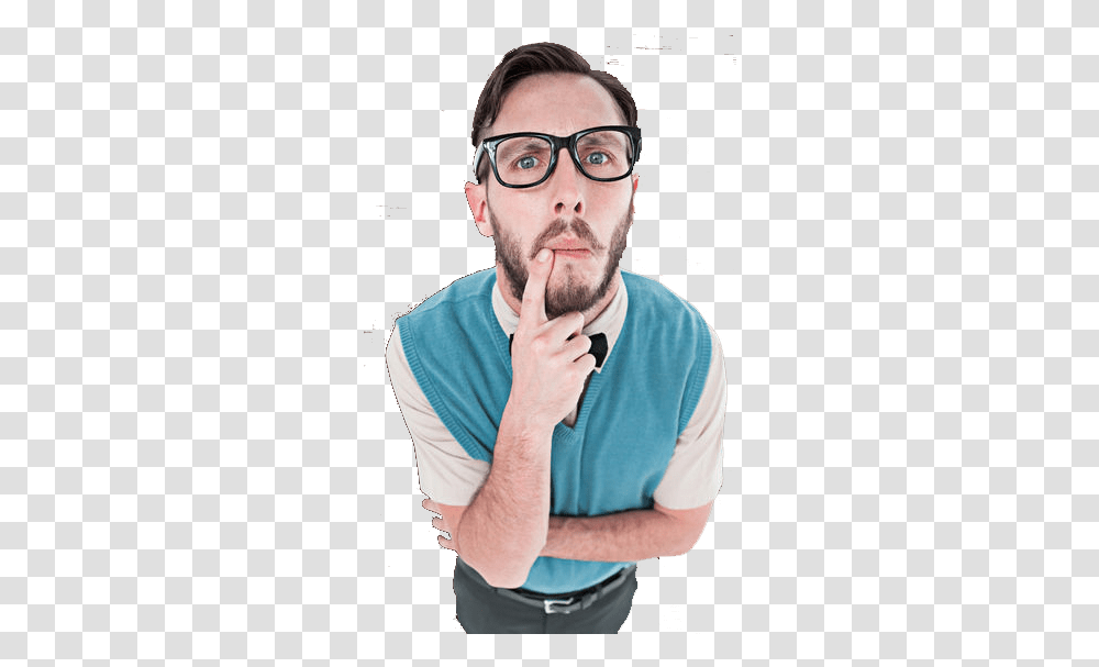 Confused Man Man Confused, Person, Face, Glasses, Accessories Transparent Png