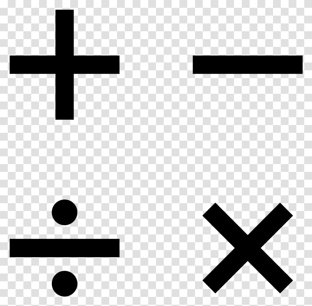 Confused Math Addition Subtraction Multiplication And Division Symbols, Gray, World Of Warcraft Transparent Png