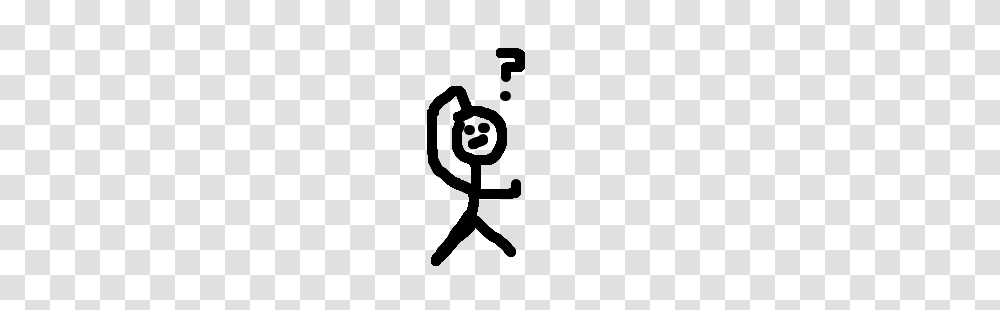 Confused Stick Figure Gallery Images, Gray, World Of Warcraft Transparent Png