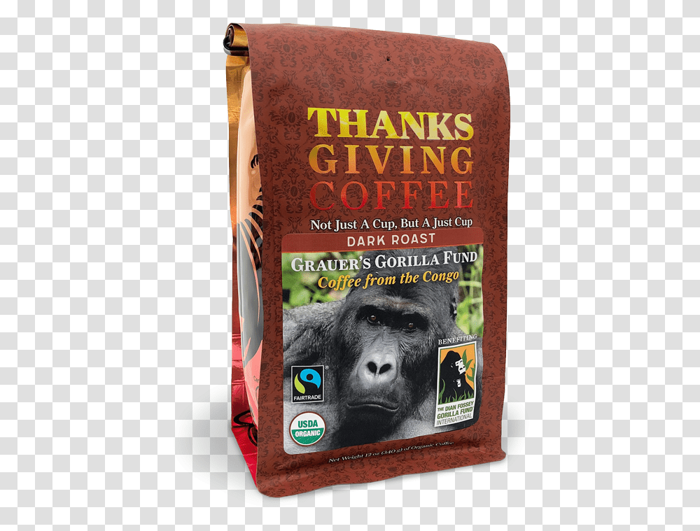Congo Coffee Main Coffee Roasting, Book, Advertisement, Poster, Wildlife Transparent Png