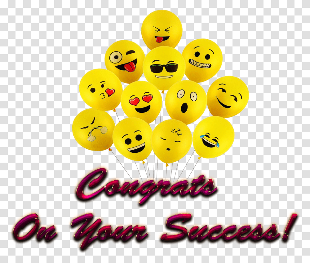 Congrats On Your Success Free Background Smiley, Sunglasses, Accessories, Accessory Transparent Png