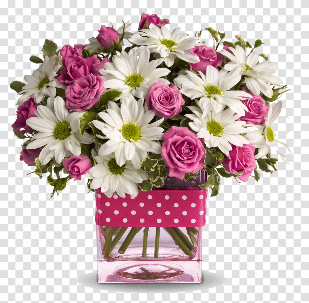 Congratulation Flower Teleflora Polka Dots And Posies, Plant, Flower Bouquet, Flower Arrangement, Blossom Transparent Png