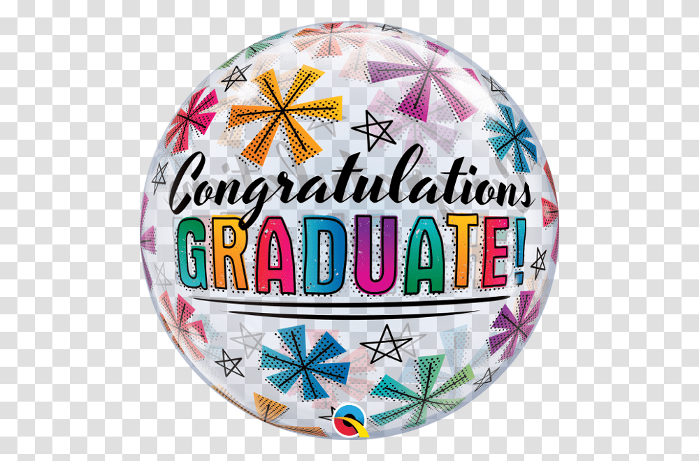 Congratulation Graduation Balloon, Sphere, Sport, Sports, Soccer Ball Transparent Png
