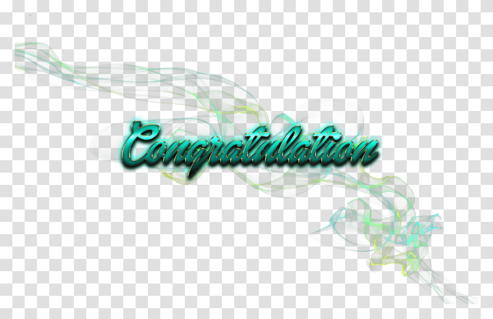 Congratulation Image Calligraphy, Light Transparent Png