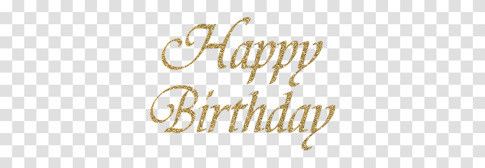 Congratulations Clipart Gold Happy Birthday Dourado, Alphabet, Label, Handwriting Transparent Png