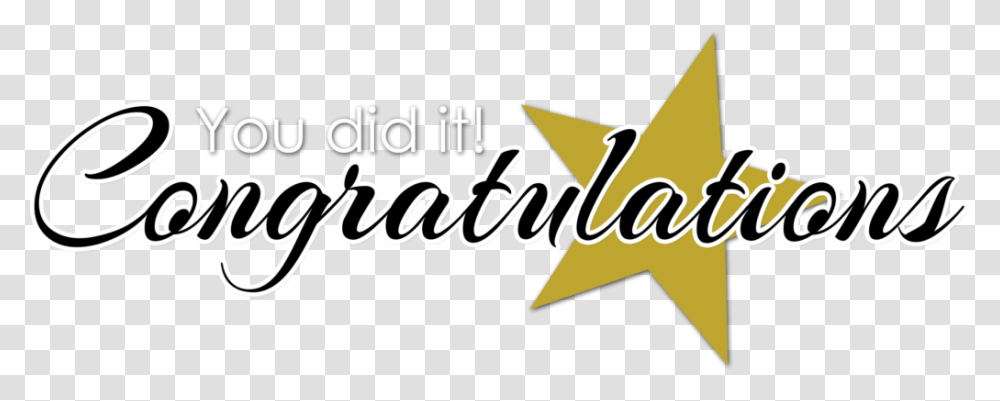 Congratulations Clipart Star Month Clip Art, Logo, Label Transparent Png