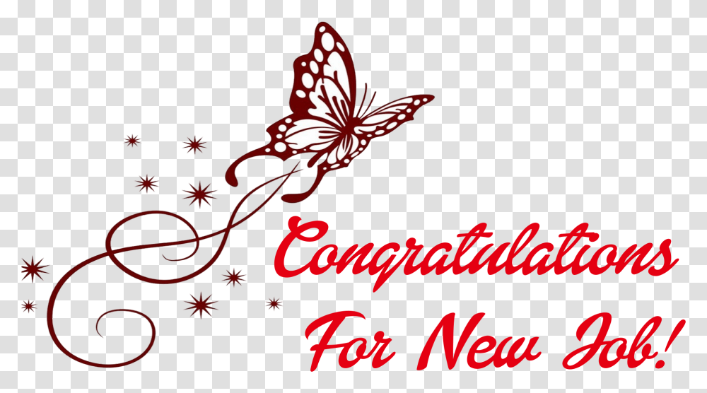 Congratulations For New Job Clipart Clip Art Congratulations New Job, Floral Design, Pattern Transparent Png