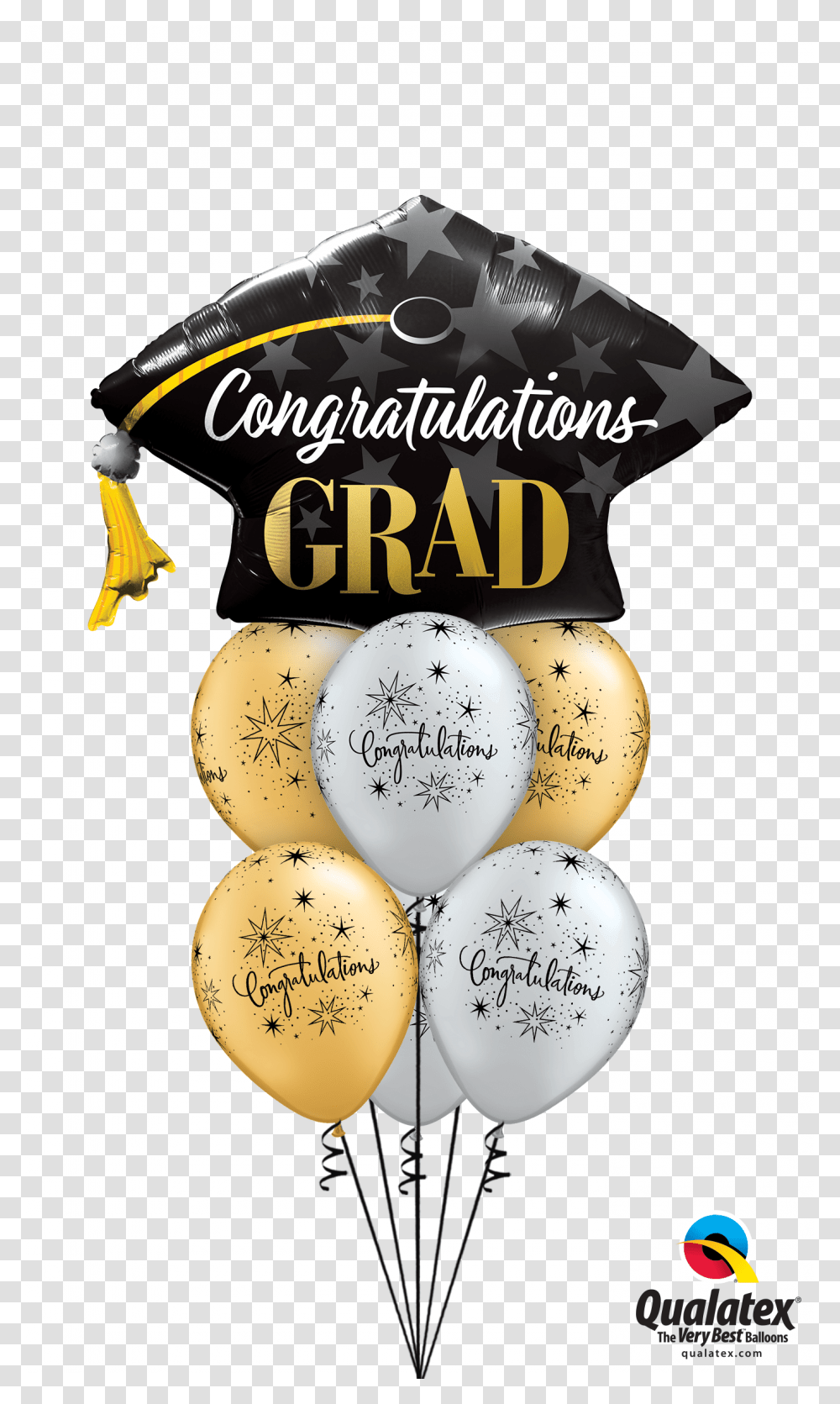 Congratulations Graduation Balloons, Egg, Food, Word Transparent Png