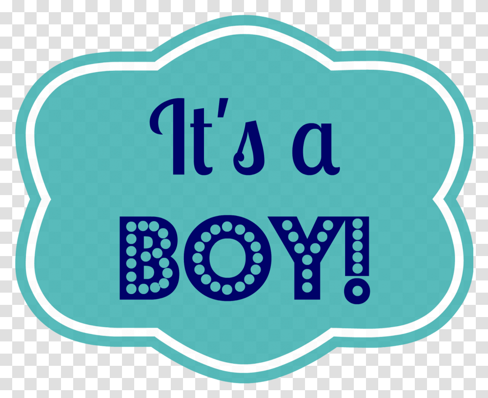 Congratulations Its A Boy Gallery Collection Circle, Label, Sticker, First Aid Transparent Png