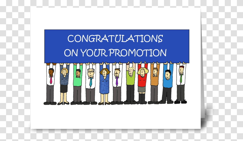 Congratulations On Your Promotion Congratulations On Your Uk Citizenship, Paper, Crowd, Indoors Transparent Png