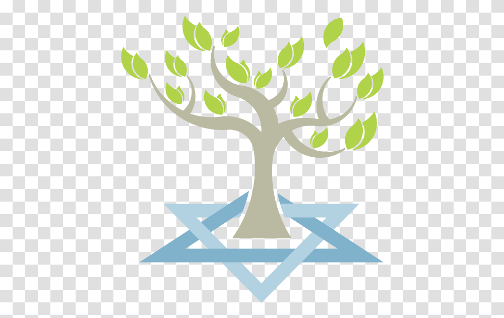 Congregation Beth Tikvah Tree Of Life Jewish Star Tree Of Life Jewish Star, Plant, Tree Trunk, Symbol Transparent Png