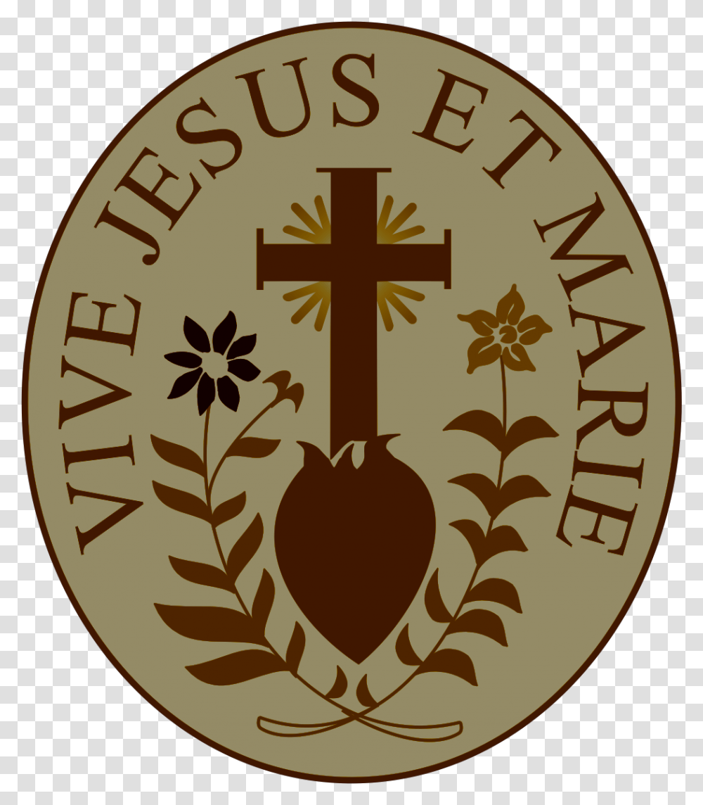 Congregation Of Jesus And Mary, Logo, Trademark, Rug Transparent Png