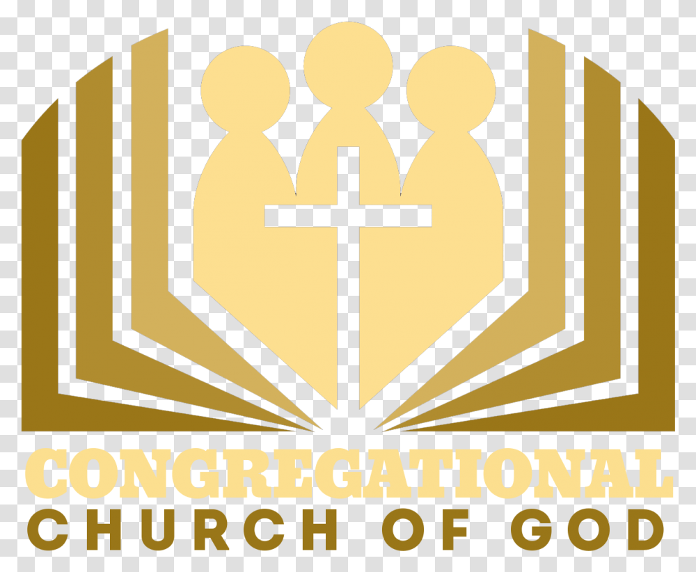 Congregational Church Of God Graphic Design, Logo, Trademark, Poster Transparent Png