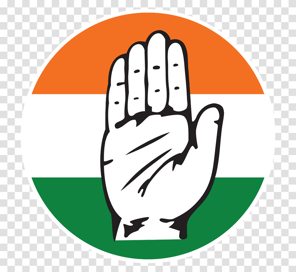 Congress Logo Hd Images Indian Indian National Congress, Hand, Symbol, Sign, Tarmac Transparent Png