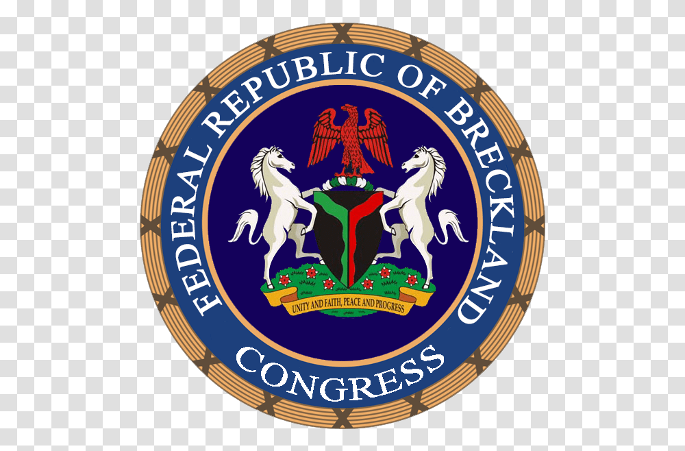 Congresslogo Coat Of Arms Of Nigeria, Trademark, Badge, Emblem Transparent Png