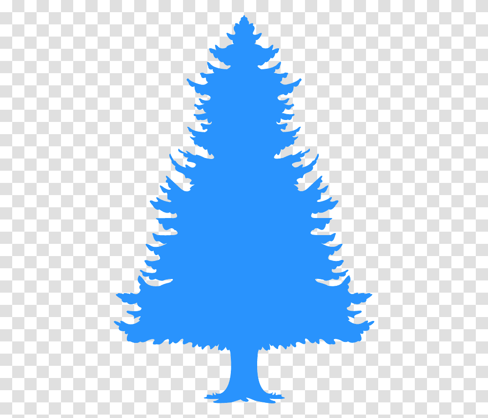 Conifer Tree Silhouette Free Vector Silhouettes Creazilla Christmas Tree, Plant, Ornament, Pine Transparent Png
