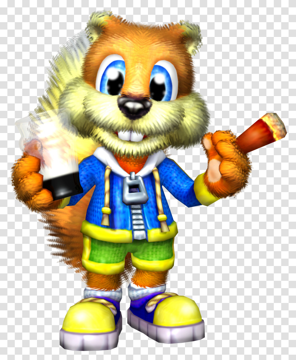 Conker Live And Reloaded Conker, Toy, Figurine, Mascot, Sweets Transparent Png