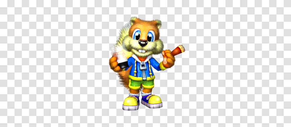 Conker The Squirrel Encyclopedia Gamia Fandom Powered, Toy, Figurine, Mascot, Doll Transparent Png