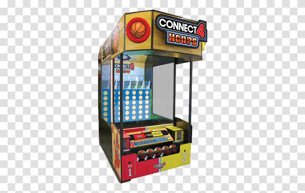 Connect 4 Basketball Arcade, Arcade Game Machine, Kiosk Transparent Png