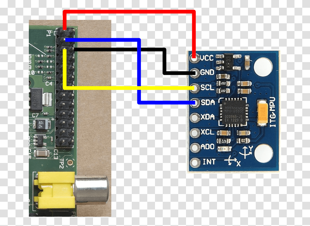 Connect Mpu6050 To Raspberry Pi, Electronics, Electronic Chip, Hardware, Computer Transparent Png
