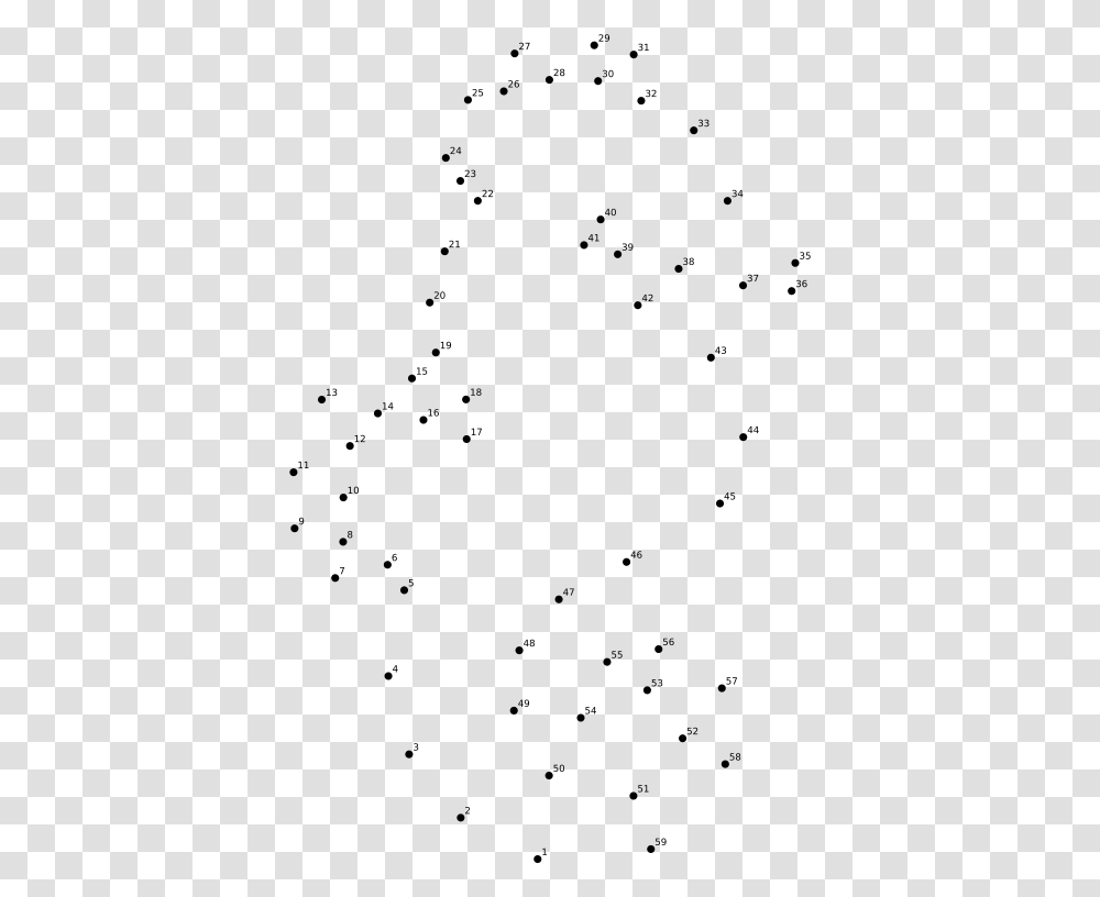 Connect The Dots Monochrome, Gray, World Of Warcraft Transparent Png
