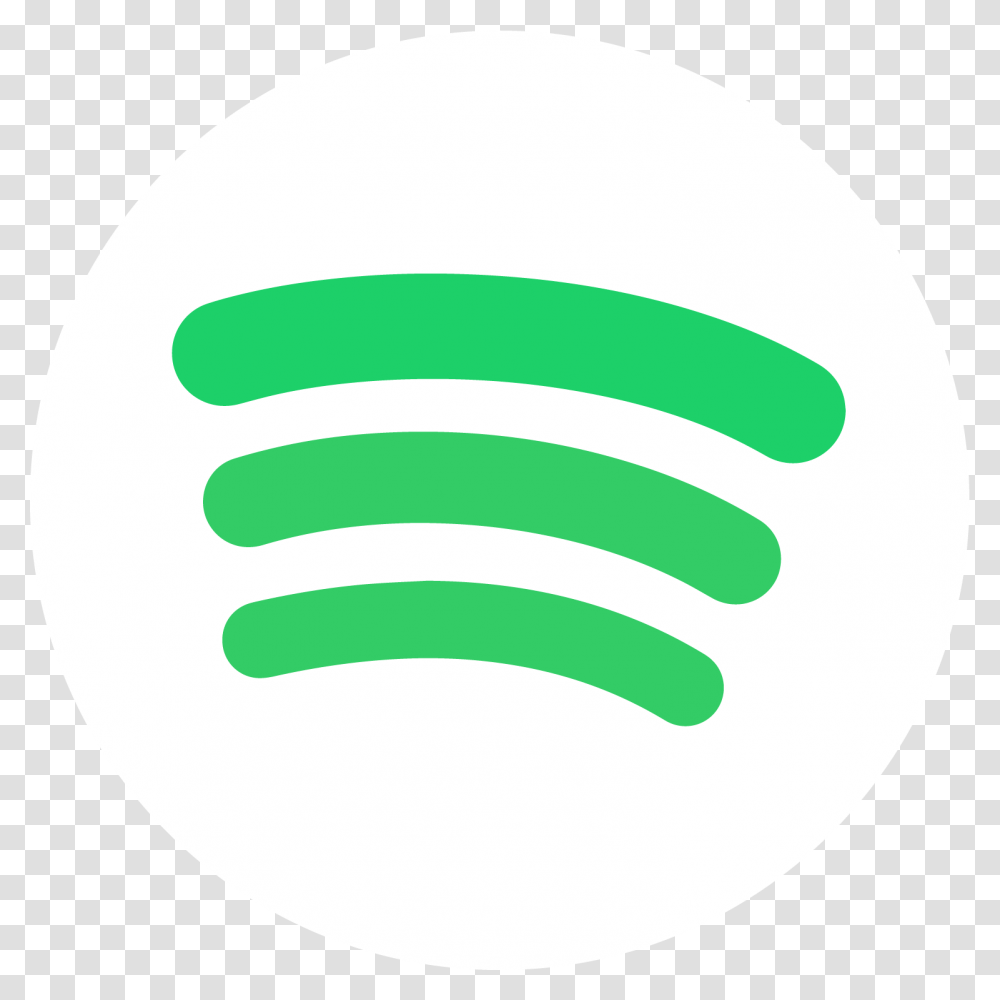 Connect With Spotify Circle, Coil, Spiral, Plastic, Light Transparent Png